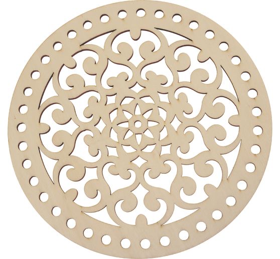Macram&eacute; knotting disc round, 20 cm
