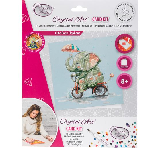 Diamond Painting "Crystal Art Card"