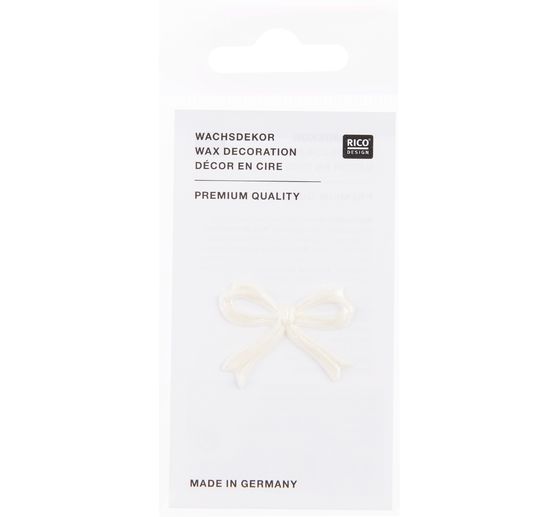 Wax motif "Bow"