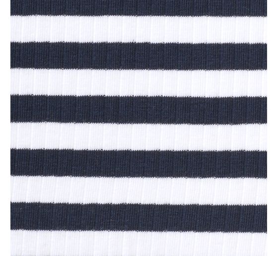 Rippjersey-Stoff "Streifen"