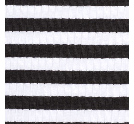 Rippjersey-Stoff "Streifen"