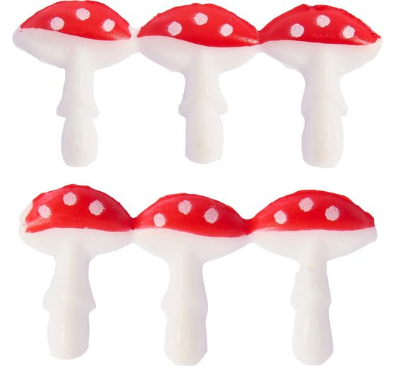 Wax motif "Mini mushrooms"