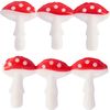 Wax motif "Mini mushrooms" Neon-Red