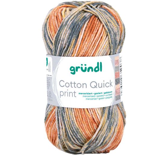Gr&uuml;ndl Wolle "Cotton Quick print"