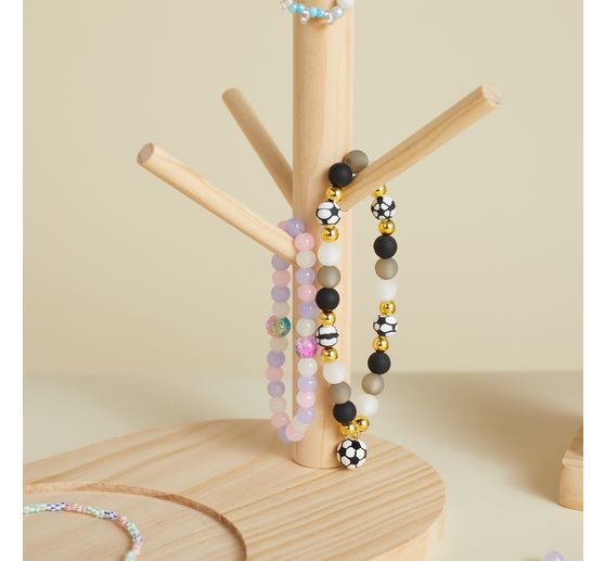 'Football' beads