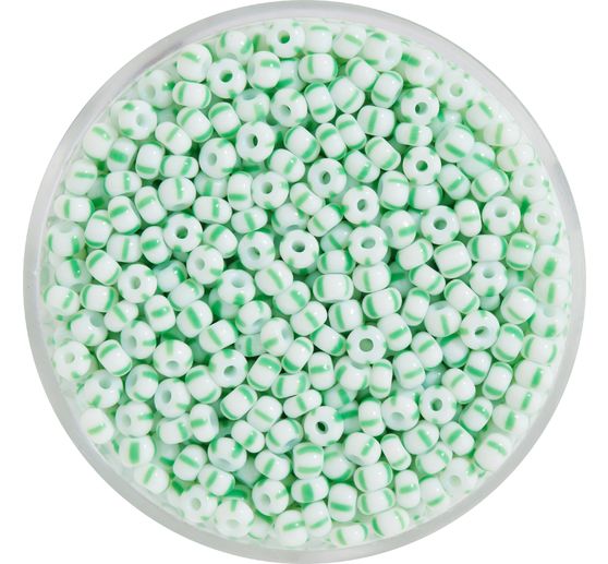 Rocailles, gestreift, 2,6 mm