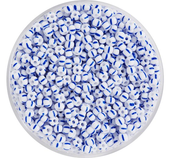 Rocailles, gestreift, 2,6 mm