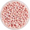 Rocailles, gestreift, 2,6 mm Rot-Wei&szlig;