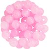 Glasperlen "Pastell", 6 mm Rosa