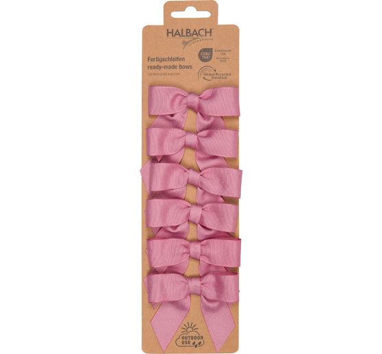 Decorative bows, 6 pieces