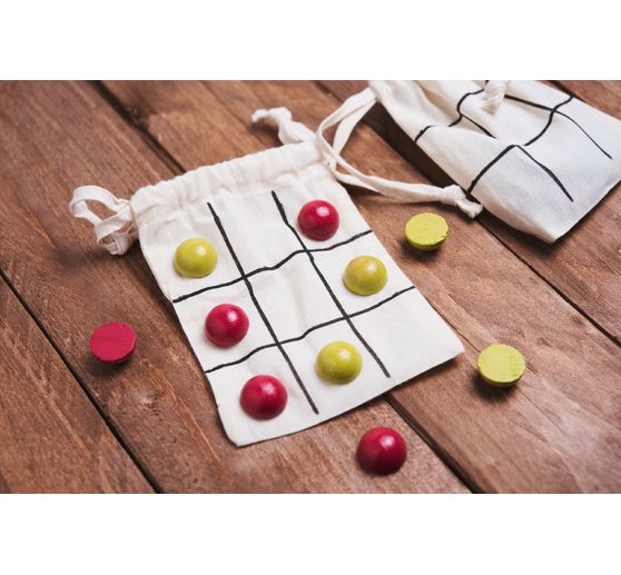VBS Cotton bag "10 x 15 cm", 12 pieces