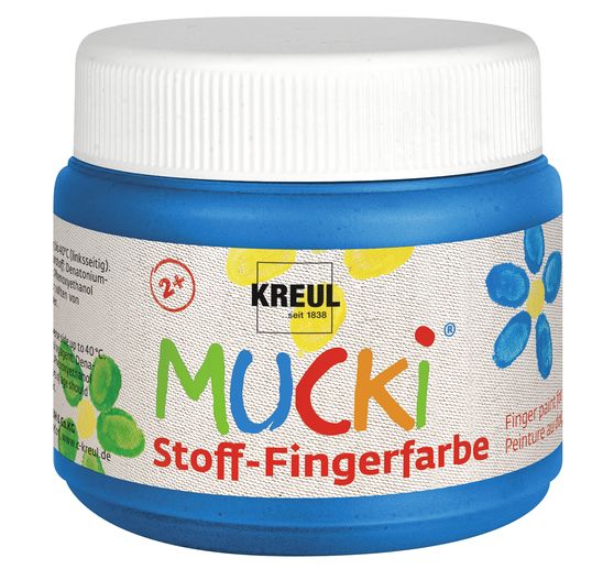 MUCKI Stoff-Fingerfarbe, 150 ml