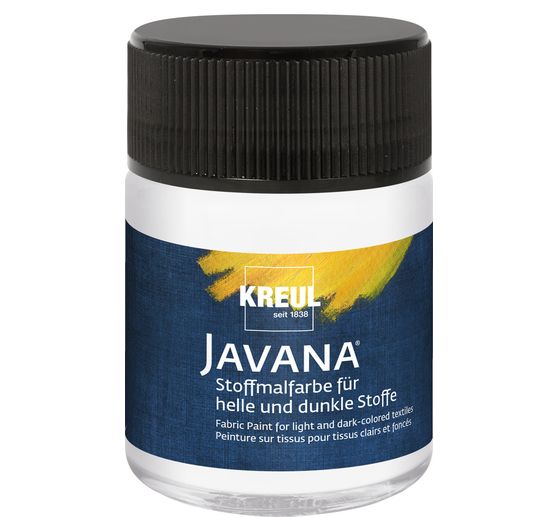 Javana Stoffmalfarbe für helle und dunkle Stoffe