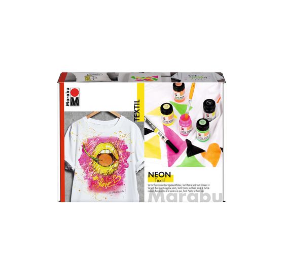 Marabu Textile Neon Set