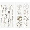 Washi Sticker "In the Meadow" Schwarz/Gold