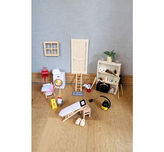 Miniature set "Flower Power deco"