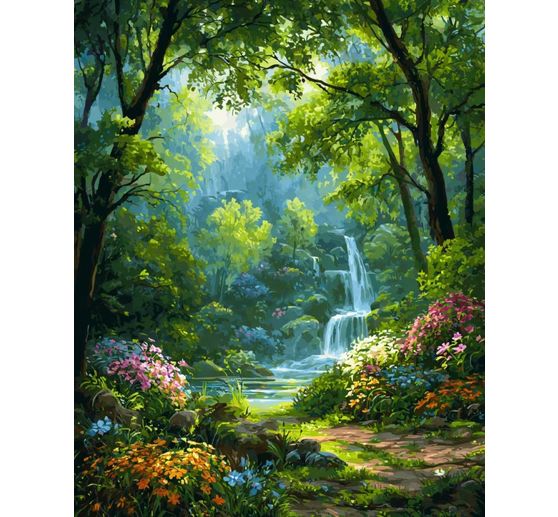 Diamond Painting Set, 30 x 40 cm