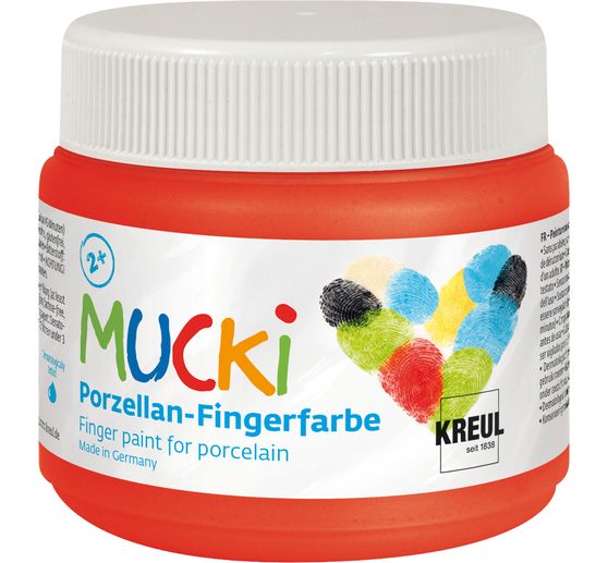 MUCKI Porcelain finger paint, 150 ml