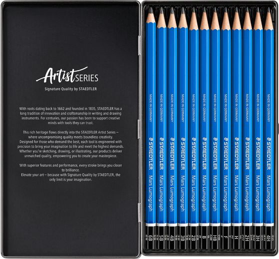 STAEDTLER Drawing pencils "Mars Lumograph" 100