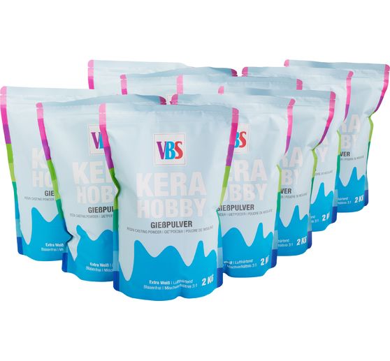 VBS Casting powder "KeraHobby", White