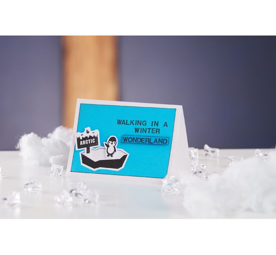 VBS Silikonstempel "Polarwelt"