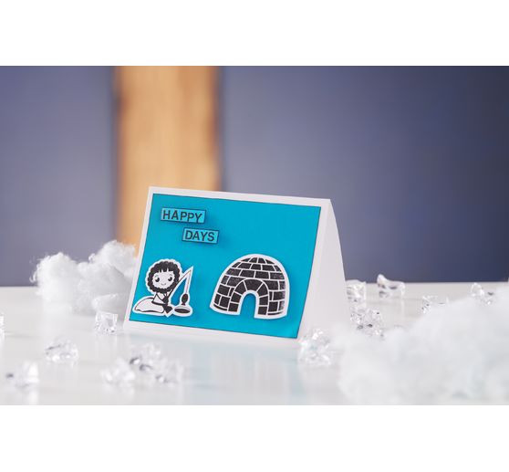 VBS Silikonstempel "Polarwelt"