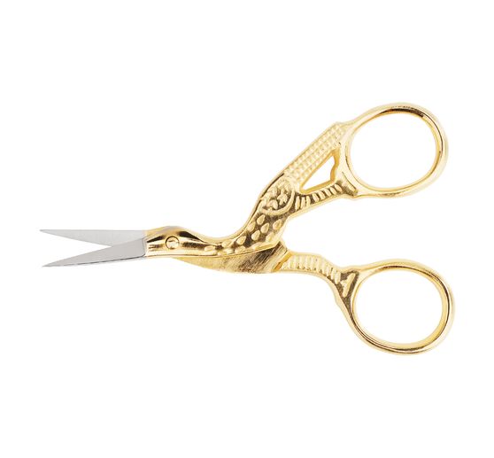 VBS Embroidery scissors "Gold-coloured"