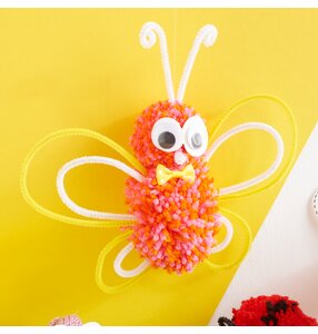 Pompon Tiere basteln