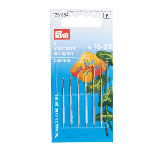 Prym Embroidery needle assortment, with lace