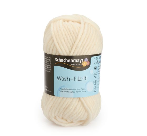 Knit felting wool Wash + Felt-it