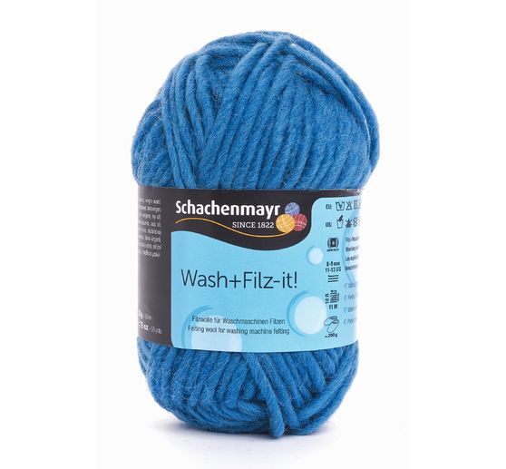 Knit felting wool Wash + Felt-it