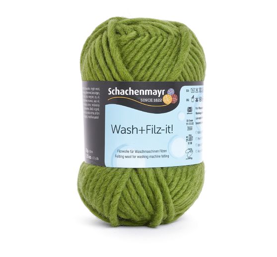 Knit felting wool Wash + Felt-it