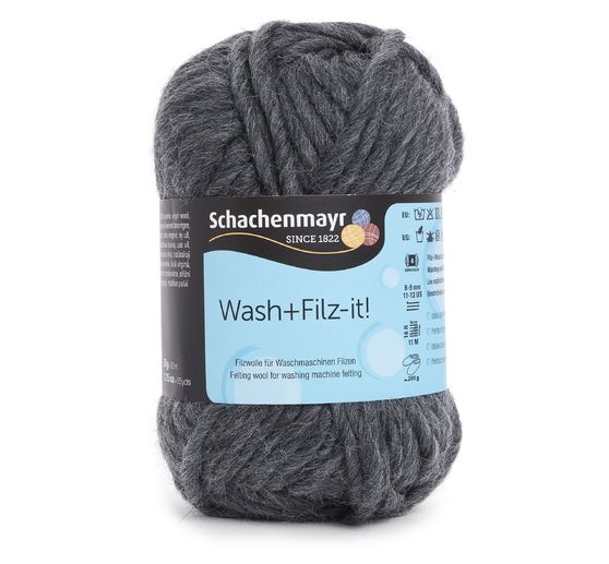 Knit felting wool Wash + Felt-it