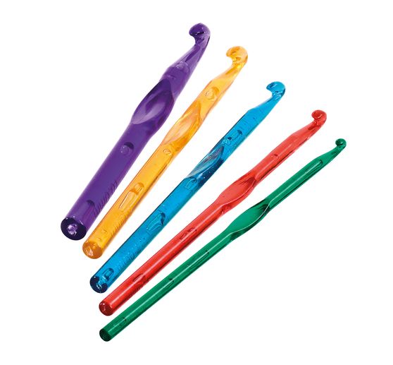 VBS Crochet hook set "5 mm - 10 mm", 5 pcs.