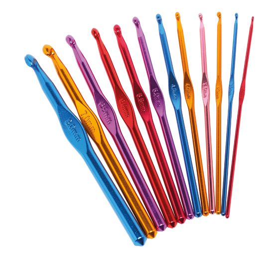 VBS Crochet hook "2 mm - 8 mm", set of 12