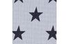 Cotton fabric "Bergen", stars Grey