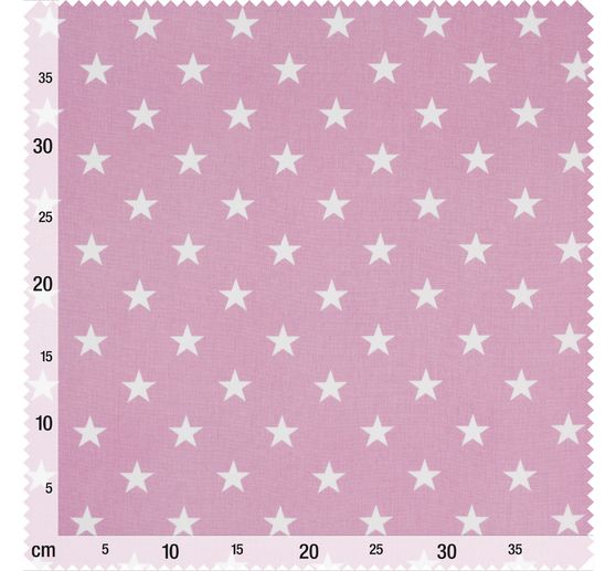 Baumwoll-Stoff "Sterne Pastell"