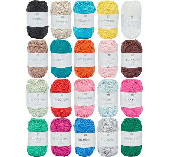 Rico Ricorumi set "20 colours"