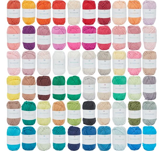 Rico Ricorumi set "60 colours"