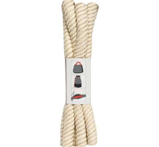 Prym bag cord, 11 mm, raw white