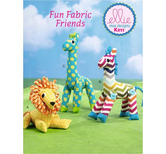 KwikSew Schnittmuster "Fun Fabric Friends"