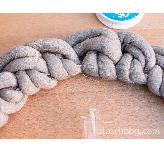 Knitted tube