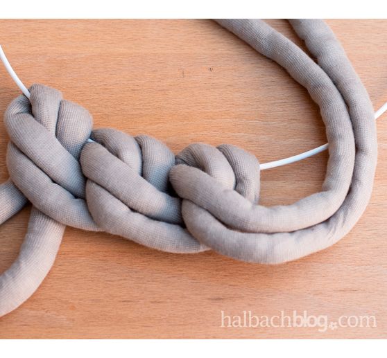 Knitted tube