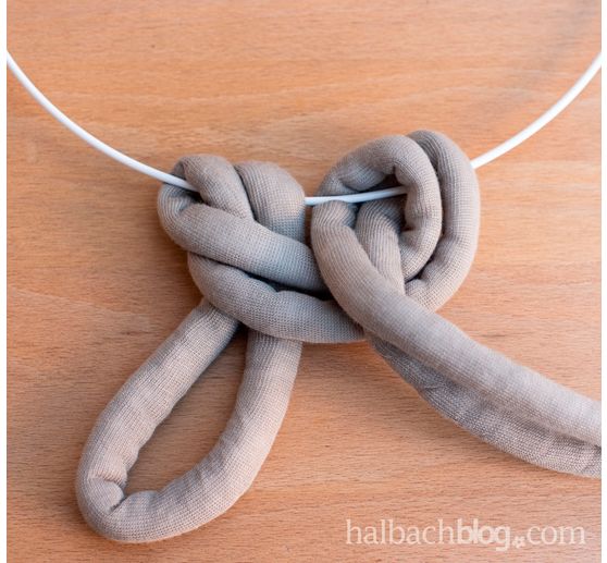 Knitted tube