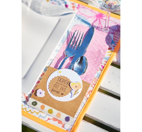 Kraftpapier-Block "Mixed", 3 x 20 Blatt