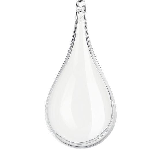 VBS Acryl-Form "Tropfen", 11 cm, 6 St&uuml;ck