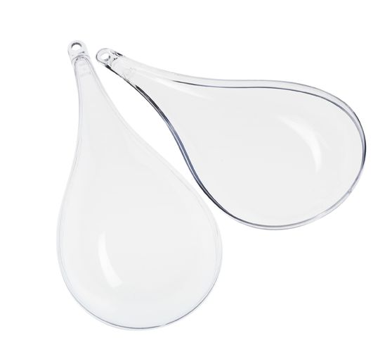 Acrylic form "Drops", 14 cm