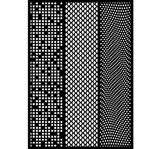 Schablone "Triptychon"