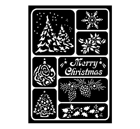 VBS Stencil, self-adhesive, DIN A5