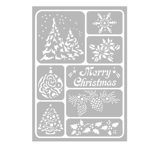 VBS Stencil, self-adhesive, DIN A5